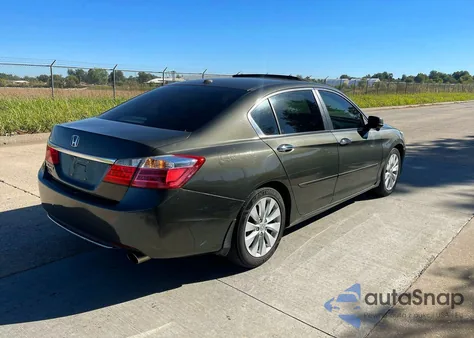 2013 Honda Accord Exl z USA, uszkodzony, nr VIN 1HGCR2F84DA140582